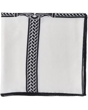 Fendi Foulard "Selleria" - Bianco