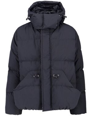Sacai Hooded Down Jacket - Blue