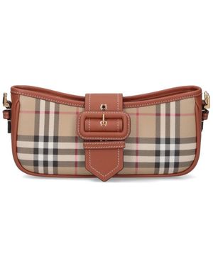 Burberry 'Sling' Shoulder Bag - White