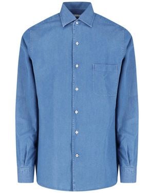 Loro Piana Shirt “André” - Blue