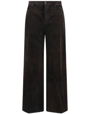 FRAME Pantaloni "Corduroy Loose" - Nero