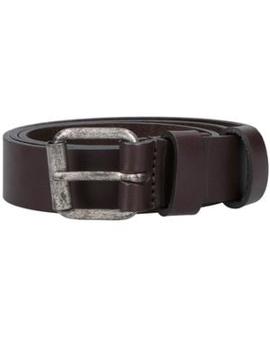 Aspesi Belts Leather - Black