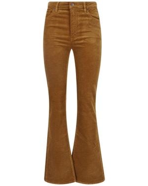 FRAME Flared Pants "The Corduroy Reboot" - Brown