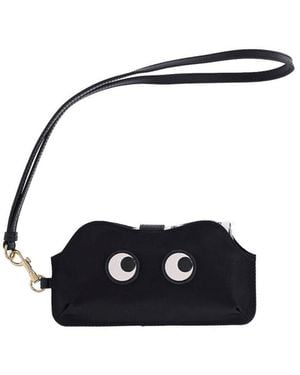Anya Hindmarch 'Eyes' Glasses Case - Black