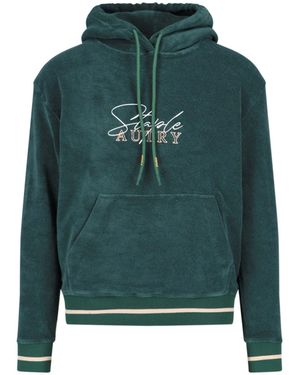Autry X Jeff Staple Felpa Cappuccio Logo - Verde