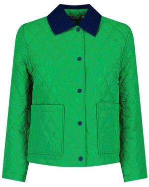 Ralph Lauren Quilted Diamond Jacket - Green