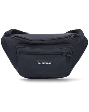Balenciaga Explorer' Belt Bag - Blue