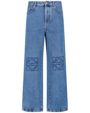 Loewe Jeans Logo "Anagram" - Blu