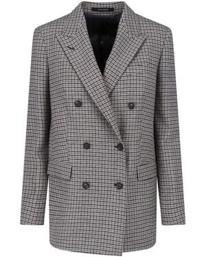 Tagliatore Double-Breasted Blazer "J-Jasmine" - Grey