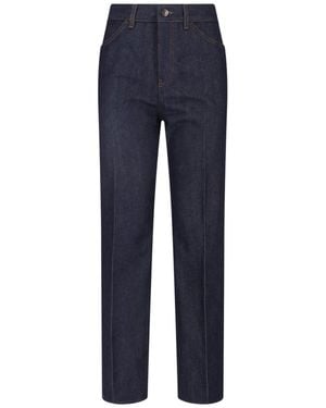 Loro Piana Straight Jeans "Kamen" - Blue
