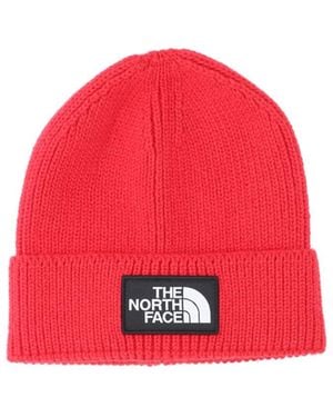 The North Face 'Logo Box' Beanie - Red
