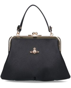 Vivienne Westwood Borsa "Granny Frame" - Nero