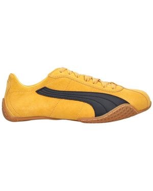 PUMA Suede Low-Top Trainers - Yellow