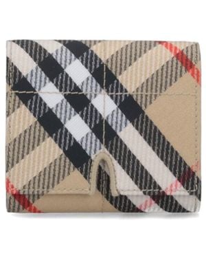 Burberry Wallets Polyester - White