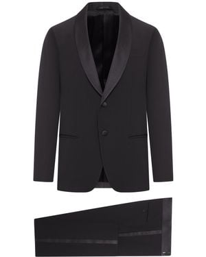Giorgio Armani Tailored Suit - Black