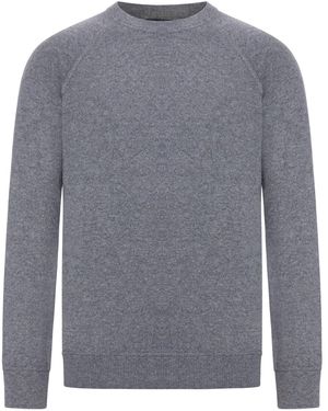 Nome G Crewneck Cashmere Jumper - Grey