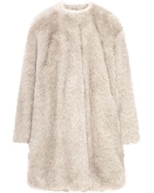 Max Mara Eros Fur Jacket - Natural