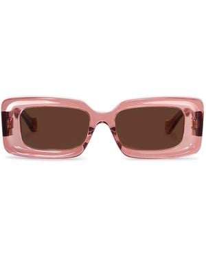 Loewe Occhiali da sole con anagram - Rosa