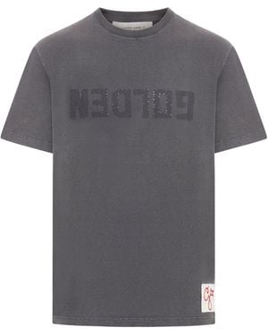 Golden Goose Golden Regular T-Shirt - Grey
