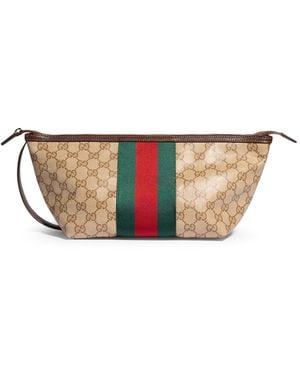Gucci Toiletry case piccola gg con nastro web - Multicolore