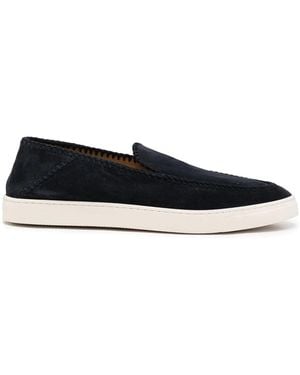 Giorgio Armani Loafers Shoes - Blue