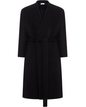 Fear Of God Double Breasted & Peacoat - Black
