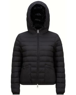 Moncler Hede Hooded Short Down Jacket - Black