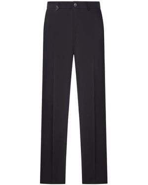 Prada Mohair Wool Pants - Blue
