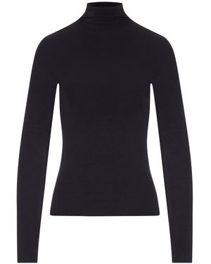 Gucci Top in jersey di nylon stretch senza cuciture - Blu