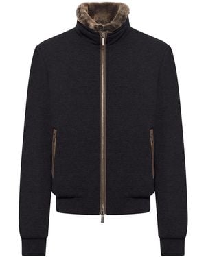 Moorer Bellati Bomber Jacket - Black
