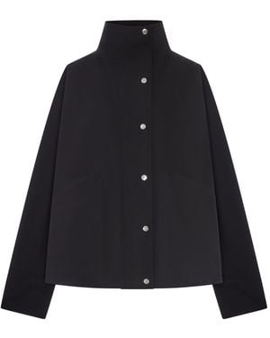TOTEME Cotton Blend Parachute Jacket - Black