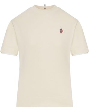 Moncler Stretch Jersey T-Shirt - White