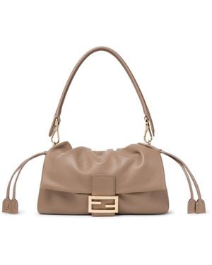 Fendi Baguette Soft Medium - Gray