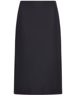Jil Sander High-Waisted Skirt - Blue