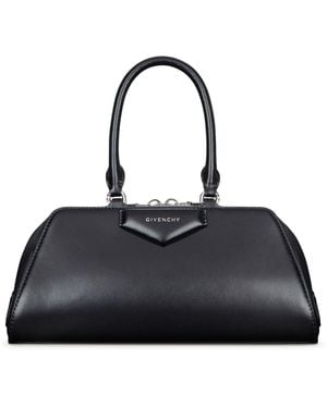 Givenchy Borsa antigona east-west piccola in pelle box - Nero