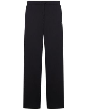 Balenciaga Bodies baggy jogging Pants In Dry Fleece - Blue