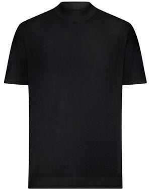 Roberto Collina Cotton Turtleneck - Black