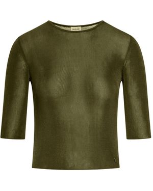 Women's Saint Laurent Long-sleeved tops | Lyst