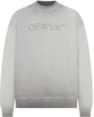 Off-White c/o Virgil Abloh Laundry Skate Degradé Sweatshirt - Grey
