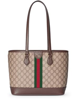 Gucci Ophidia Medium Size Shopping Bag - Natural
