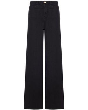 Lois Marlene Cotton Trousers - Blue