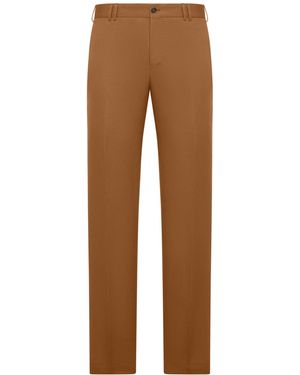 PT Torino Tailored Trousers - Brown