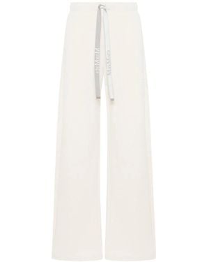 Max Mara Wide Pants - White