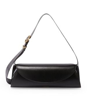Jil Sander Small Cannolo Bag - Black