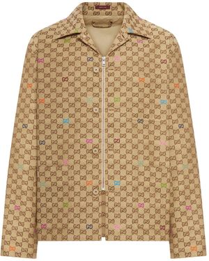 Gucci gg Fabric Jacket - Natural