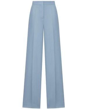 The Seafarer April Tailored Palazzo Pants - Blue