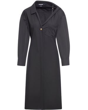 Jacquemus Vestito La Robe Chemise - Nero