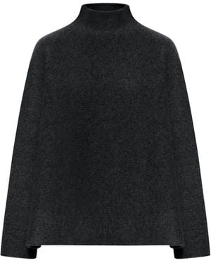 Giorgio Armani Cashmere High Neck Sweater - Black
