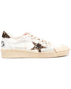 Golden Goose Sneakers ballstar in nappa - Neutro
