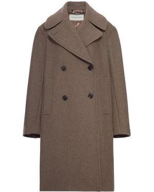 Dries Van Noten Cappotto doppiopetto - Marrone
